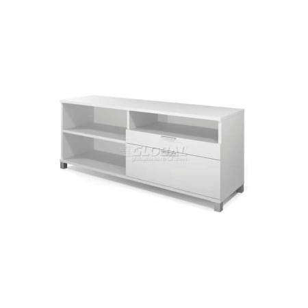 Bestar Bestar Credenza w/ Drawers - 71" - White - Pro-Linea Series 120610-17